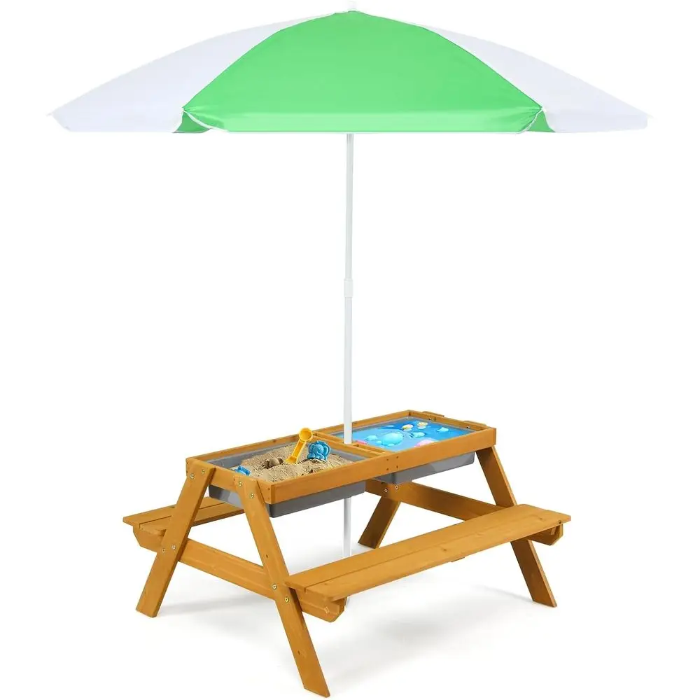 Kids Outdoor Picnic Table - طاولة نزهة للأطفال 3 في 1
