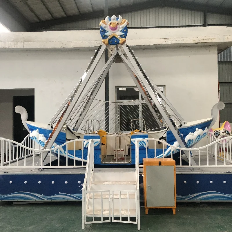Kids Outdoor Adventure Park - سفينة قراصنة صغيرة للأطفال والكبار، معدات