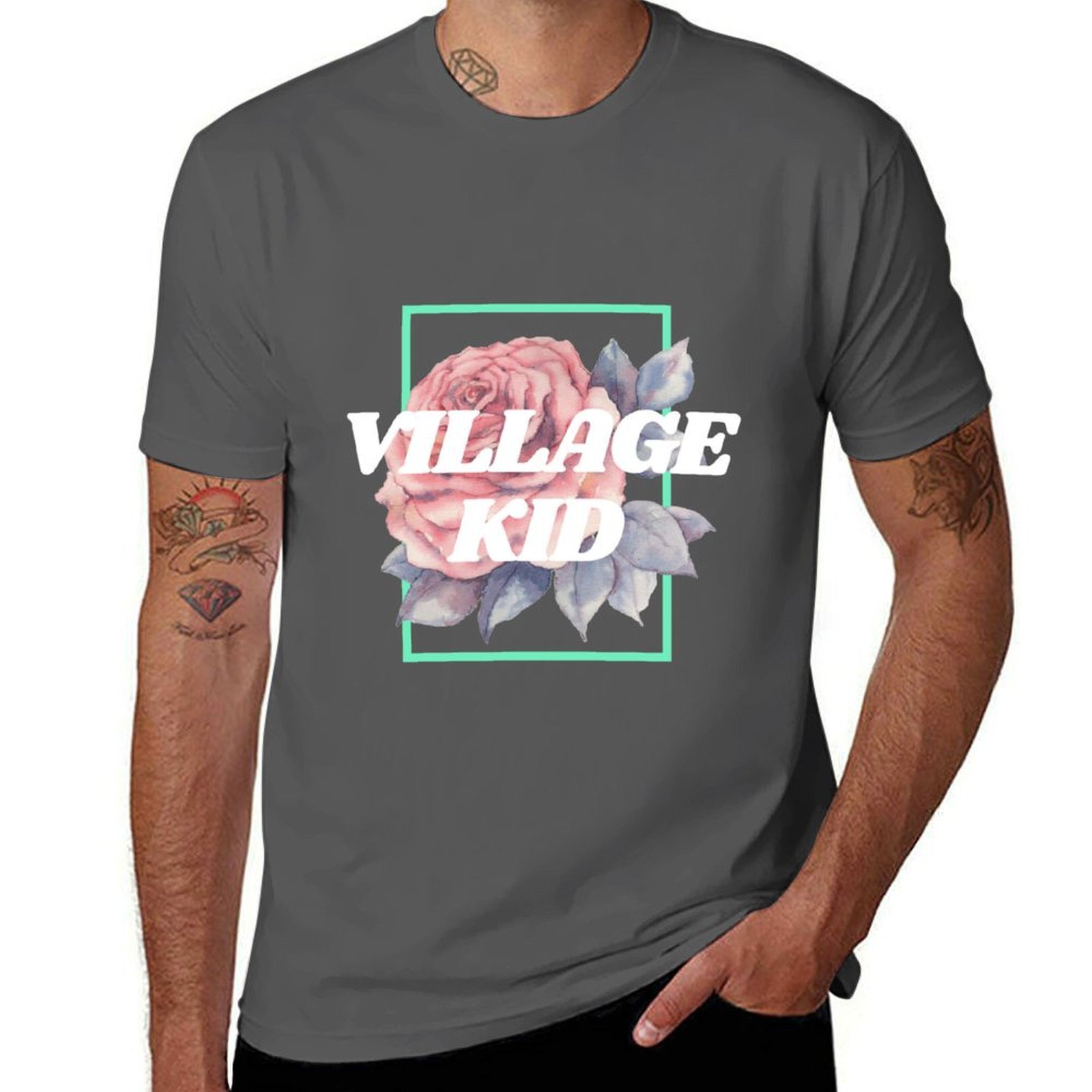 Kids Outdoor Village - تي شيرت فيليج كيد للأنشطة الخارجية