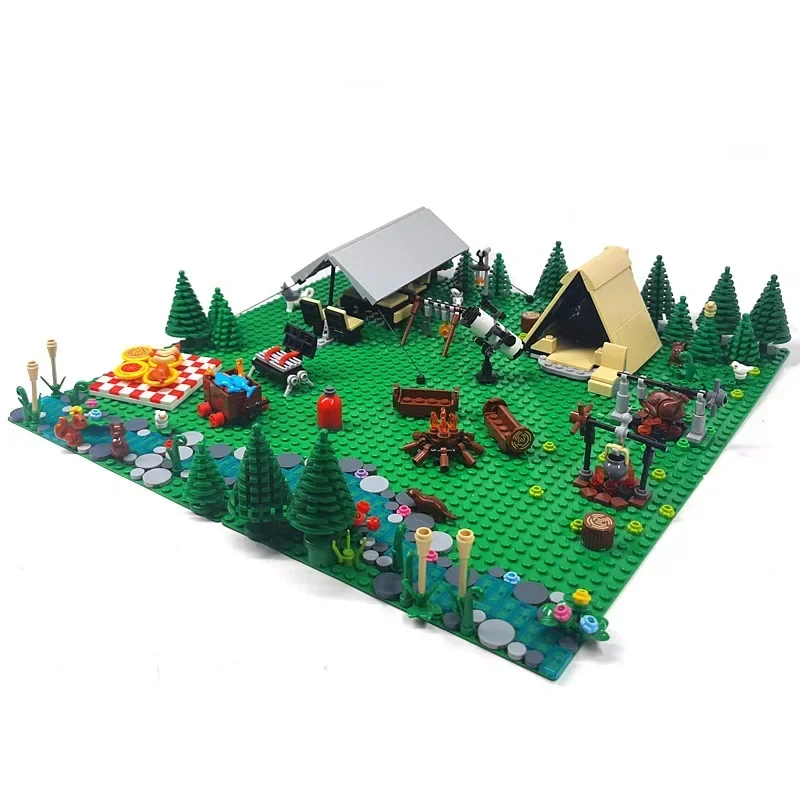 Kids Outdoor Picnic Table - MOC التخييم في الهواء الطلق ونزهة