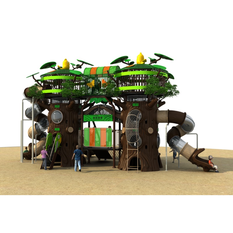 معدات ملعب خارجي تجاري للأطفال - مراجعة Kids Outdoor Adventure Park وسعره
