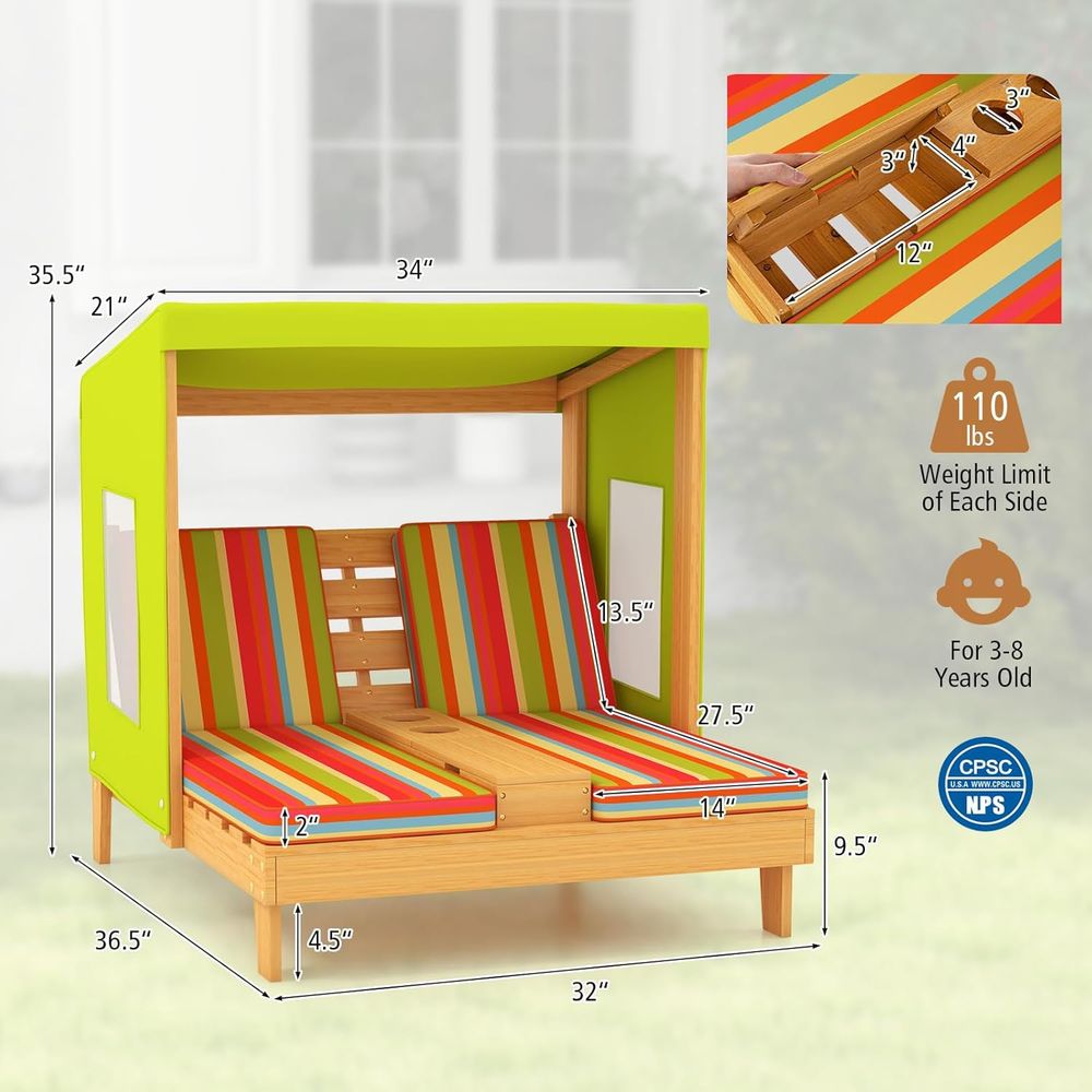 كرسي استرخاء للأطفال للاستخدام - مراجعة Kids Outdoor Lounger Chair وسعره
