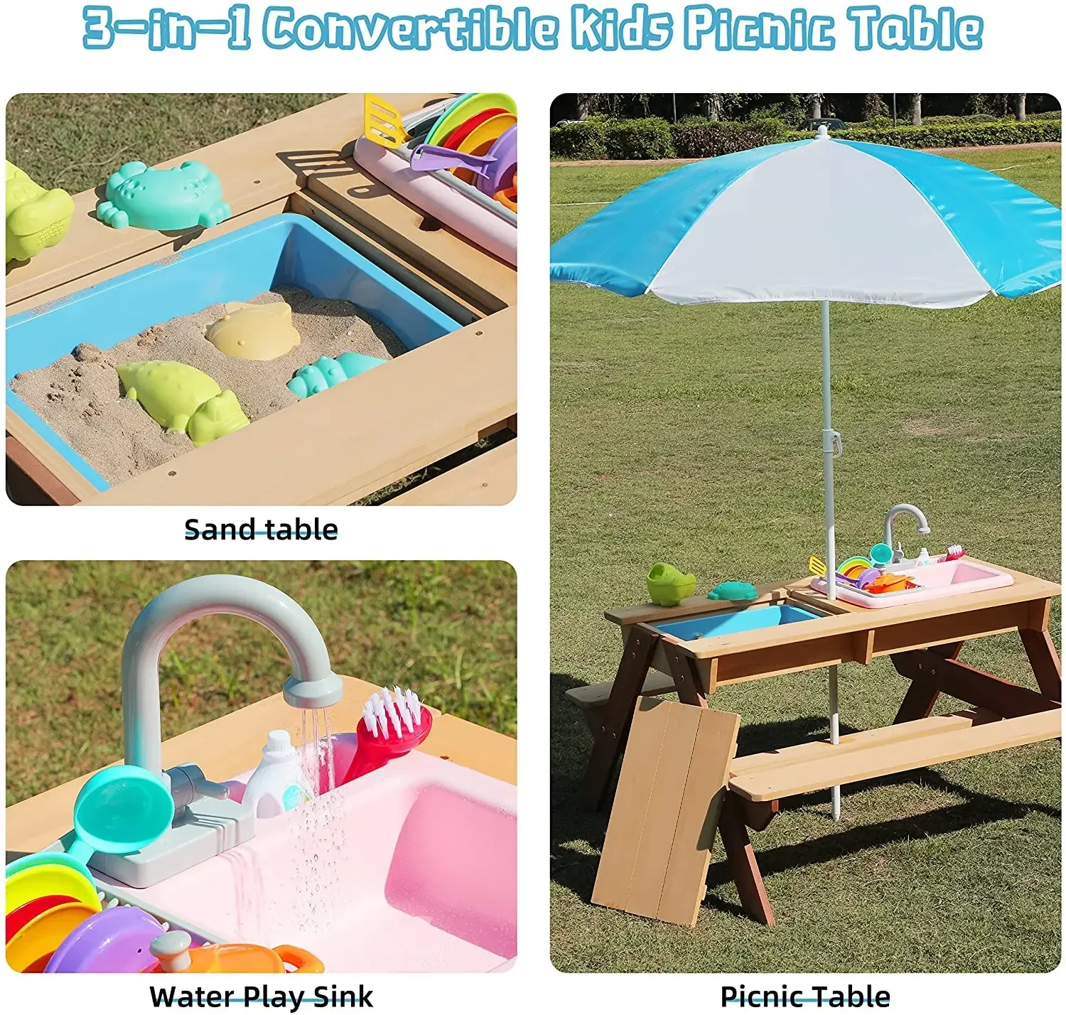 # طاولة نزهة للأطفال في الهواء - مراجعة Kids Outdoor Picnic Table وسعره