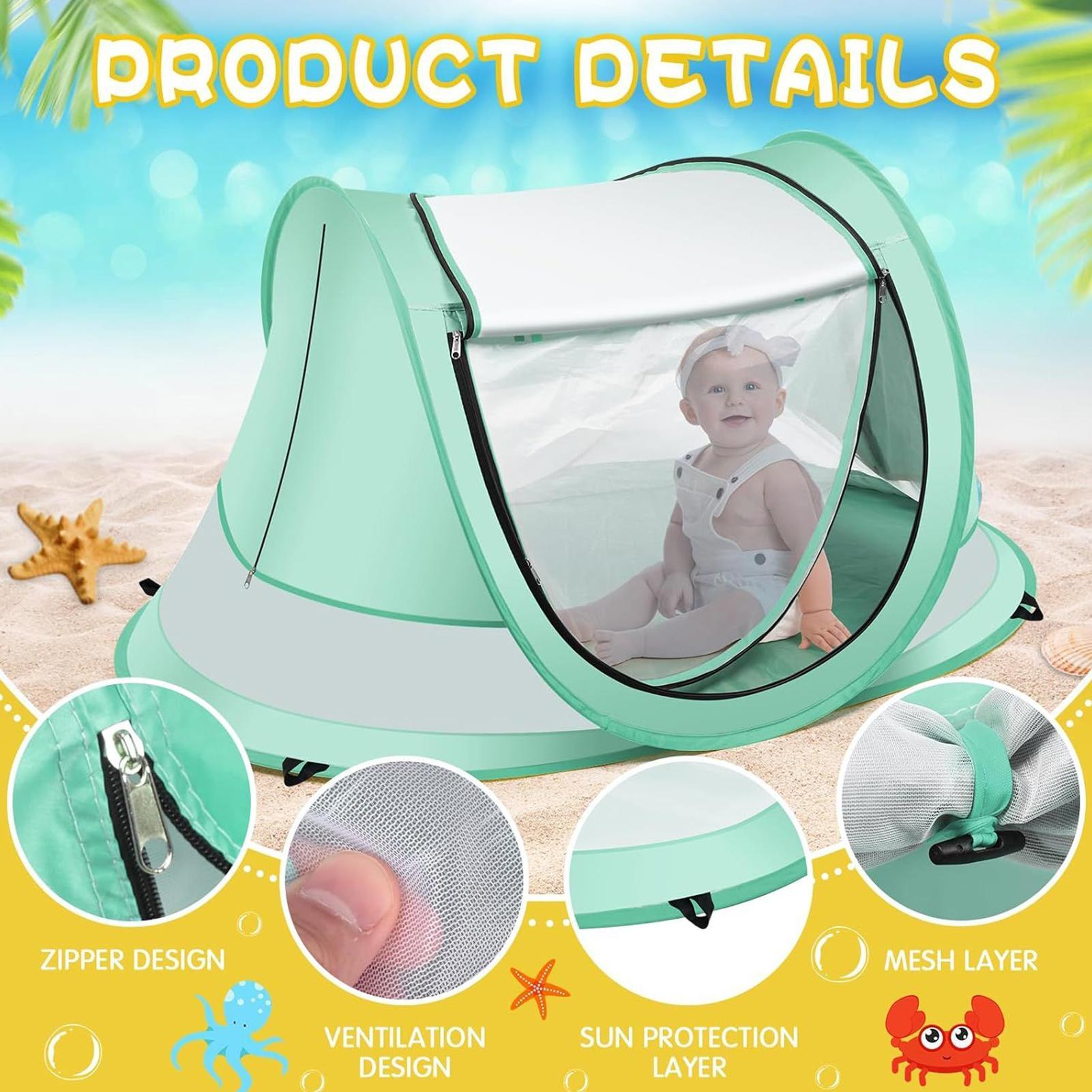 خيمة شاطئية للأطفال الصغار، خي - مراجعة Kids Outdoor Grill وسعره