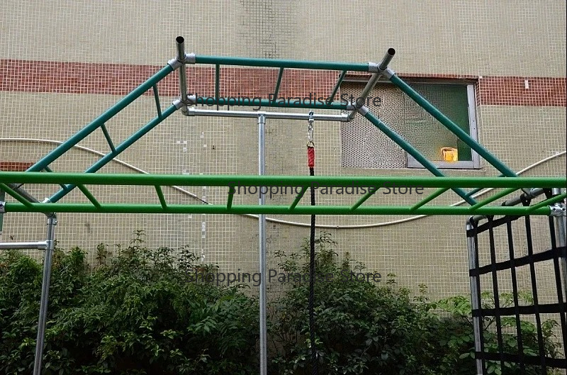 مجموعة معدات تدريب خارجية للأط - مراجعة Kids Outdoor Ninja Warrior Course وسعره