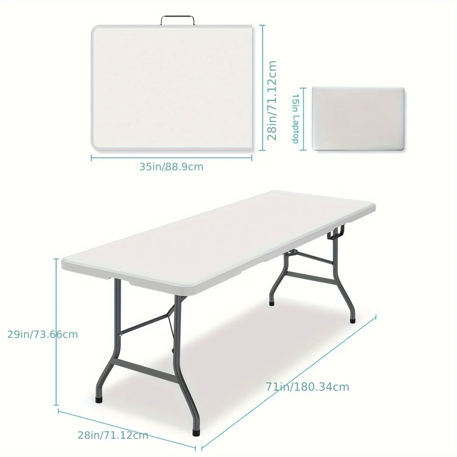طاولة بلاستيكية قابلة للطي بطو - مراجعة Kids Outdoor Folding Table وسعره