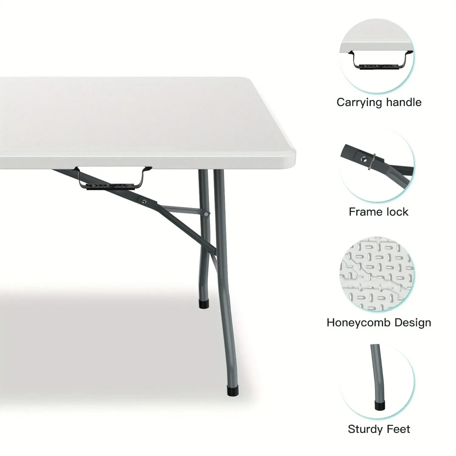 طاولة بلاستيكية قابلة للطي بطو - مراجعة Kids Outdoor Folding Table وسعره