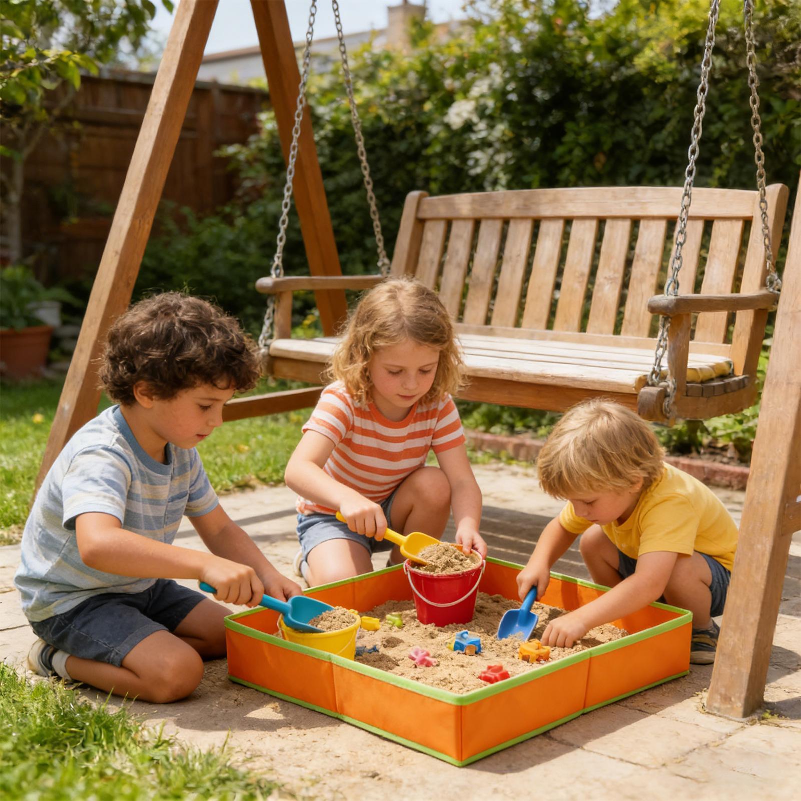 طاولة رملية للأطفال للاستخدام  - مراجعة Kids Outdoor Picnic Table وسعره