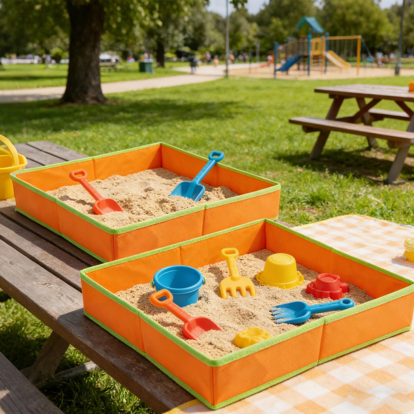 طاولة رملية للأطفال للاستخدام  - مراجعة Kids Outdoor Picnic Table وسعره