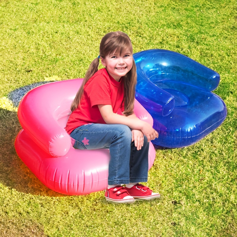 أريكة هوائية قابلة للنفخ ، كرس - مراجعة Kids Outdoor Lounger Chair وسعره