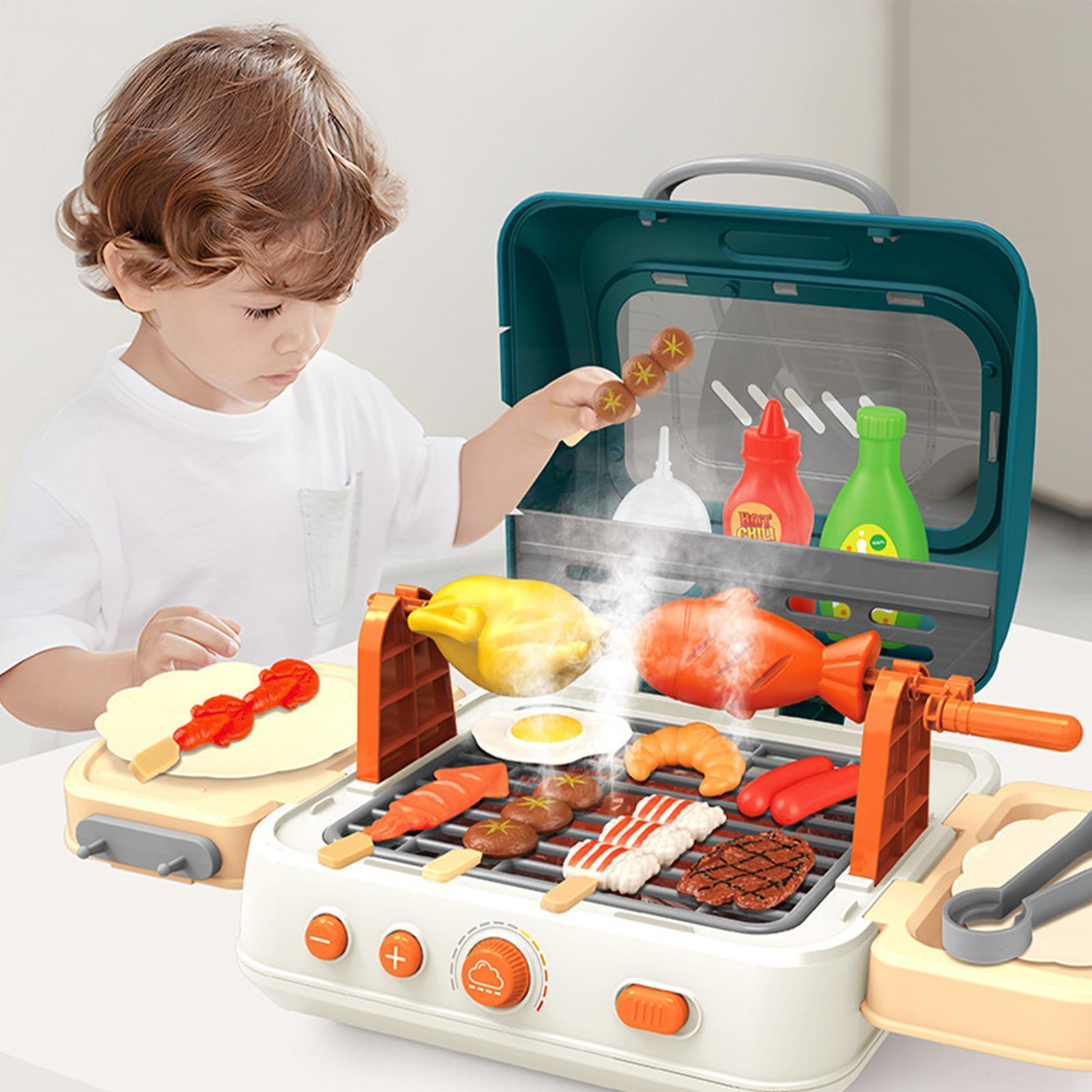 مجموعة ألعاب الشواء الخارجية ل - مراجعة Kids Outdoor Grill وسعره