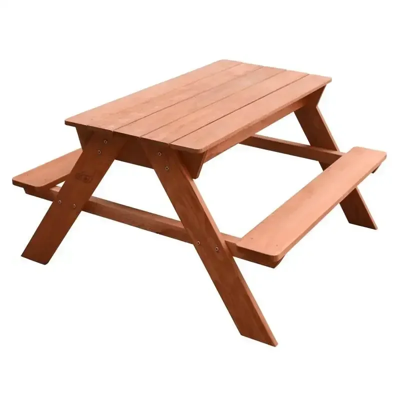 -مقعد خشبي للنزهات الخارجية، م - مراجعة Kids Outdoor Picnic Table وسعره
