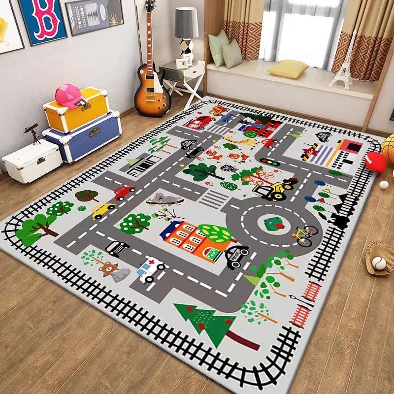 سجادة لعب للأطفال بتصميم خريطة - مراجعة Kids Outdoor Play Area وسعره