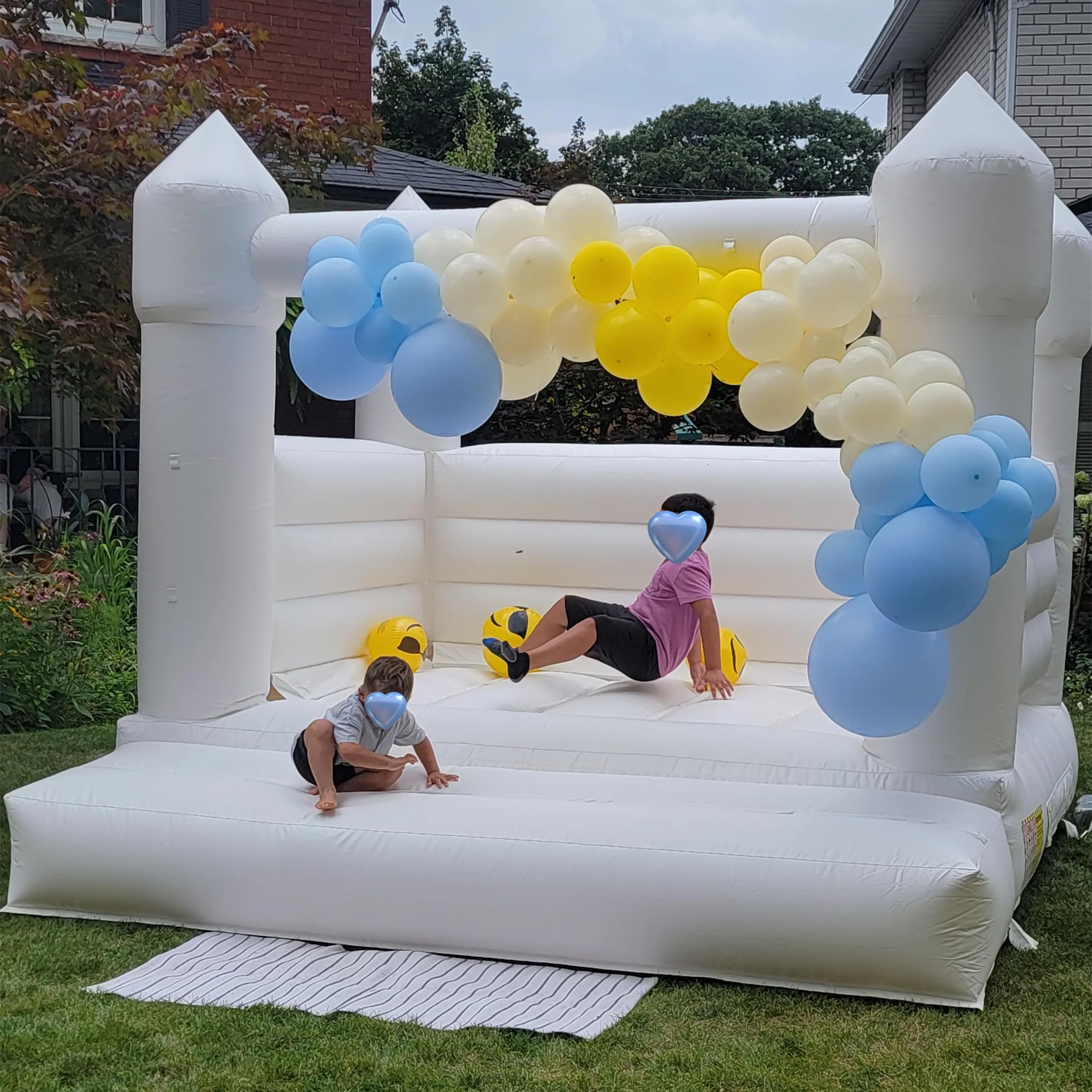 قلعة نطاطية قابلة للنفخ عالية  - مراجعة Kids Outdoor Air Quality وسعره
