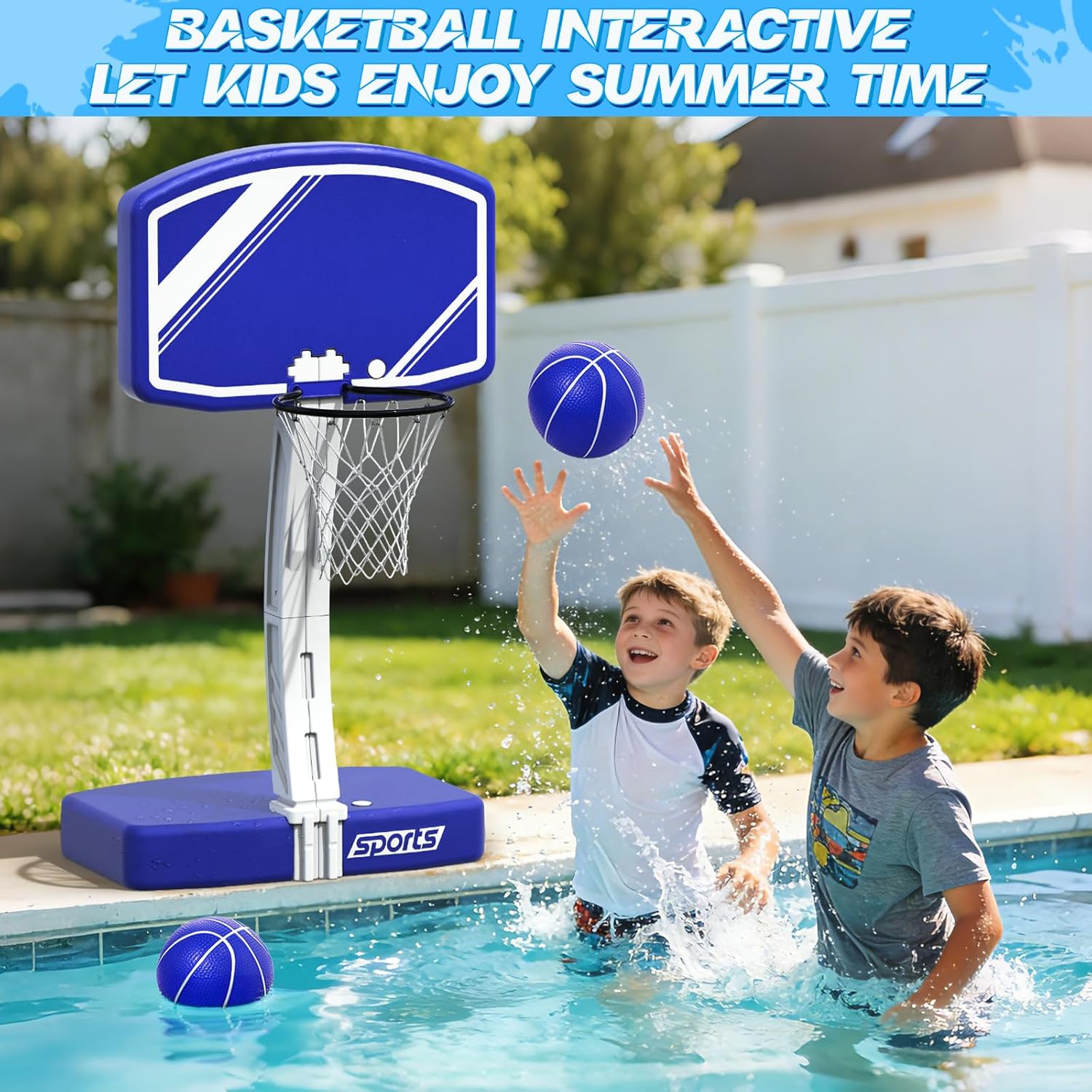 مجموعة 2 في 1: طوق كرة سلة وشب - مراجعة Kids Outdoor Volleyball Net وسعره