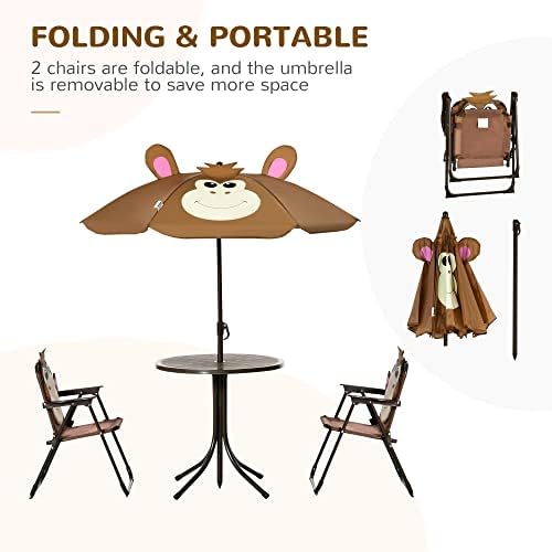 طقم طاولة وكراسي للأطفال، طاول - مراجعة Kids Outdoor Folding Table وسعره