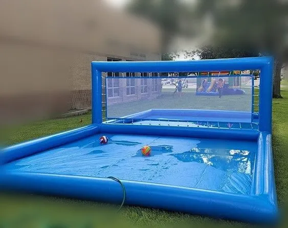 ملعب كرة طائرة قابل للنفخ ومحم - مراجعة Kids Outdoor Volleyball Net وسعره