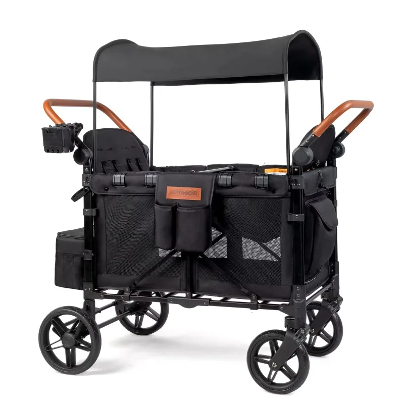 عربة أطفال خارجية 4 مقاعد مع م - مراجعة Kids Outdoor Wagon وسعره