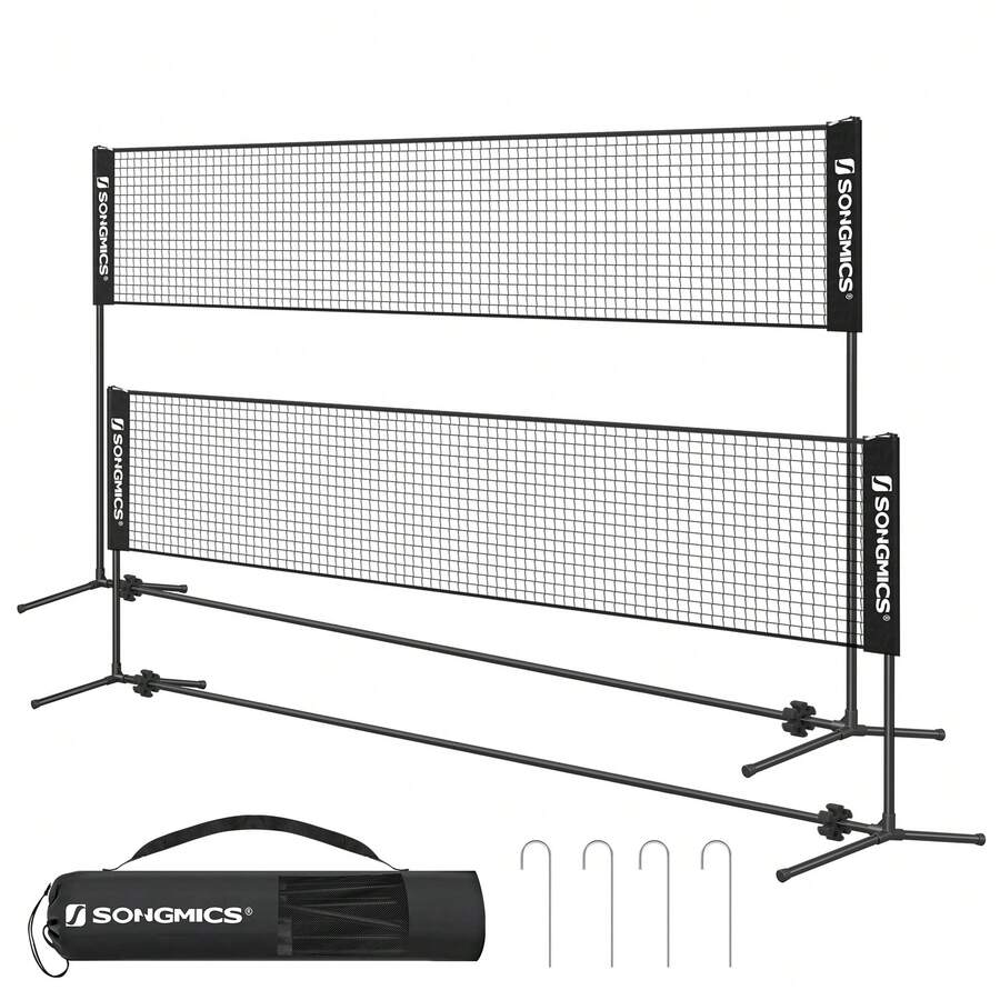 شبكة تنس الريشة، شبكة كرة الطا - مراجعة Kids Outdoor Volleyball Net وسعره
