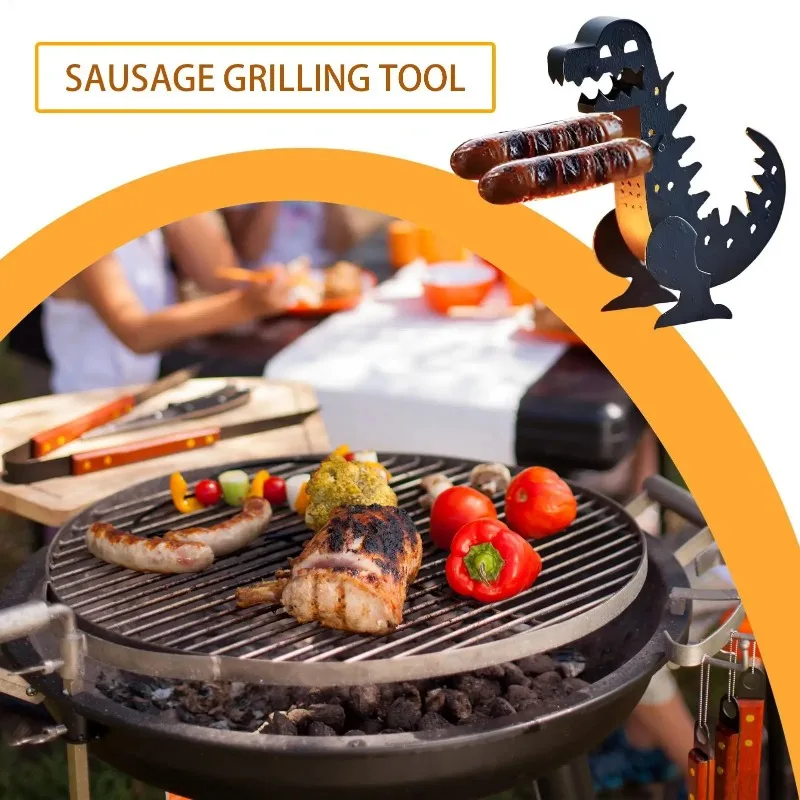 أطفال ديناصور شكل هوت دوج شواء - مراجعة Kids Outdoor Bbq وسعره